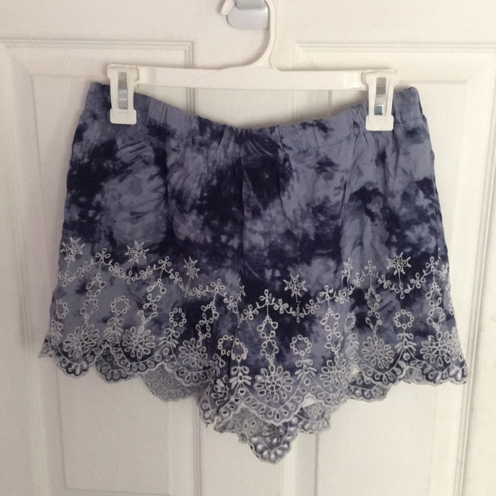 Tie-dye shorts